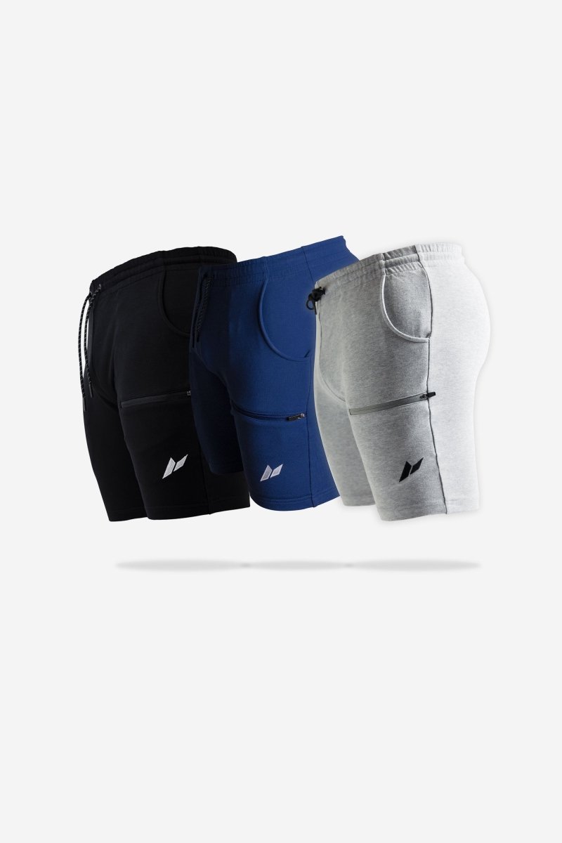 Tapered Shorts 3 x Value Pack - Zuva