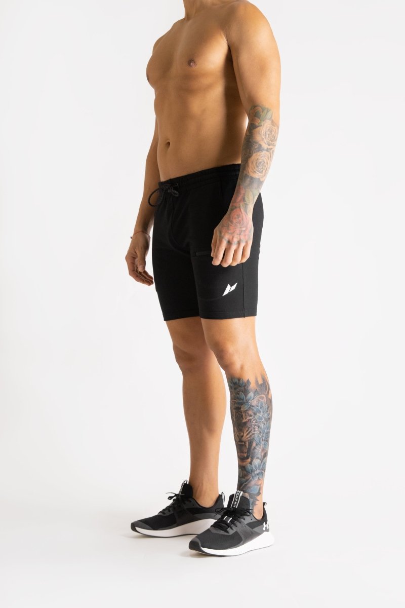 Tapered Shorts 'Black' - Zuva