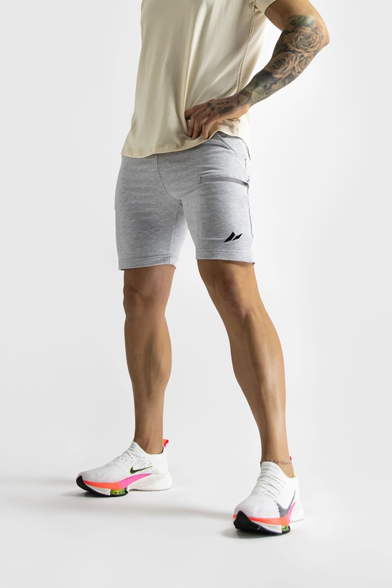 Tapered Shorts 'Grey' - Zuva Official