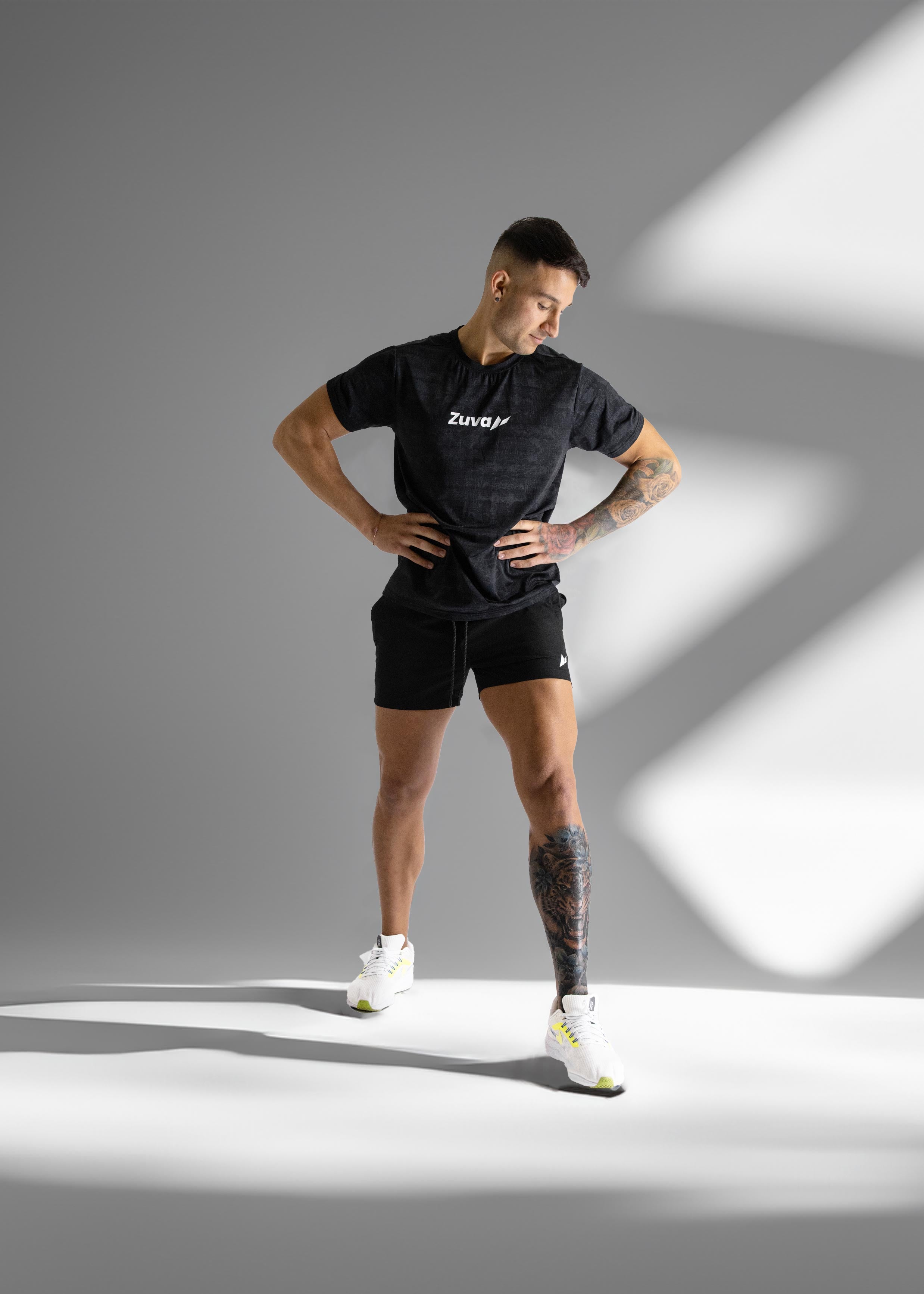Arc 4 Gym Shorts – Fitted Training Shorts for Men | Zuva