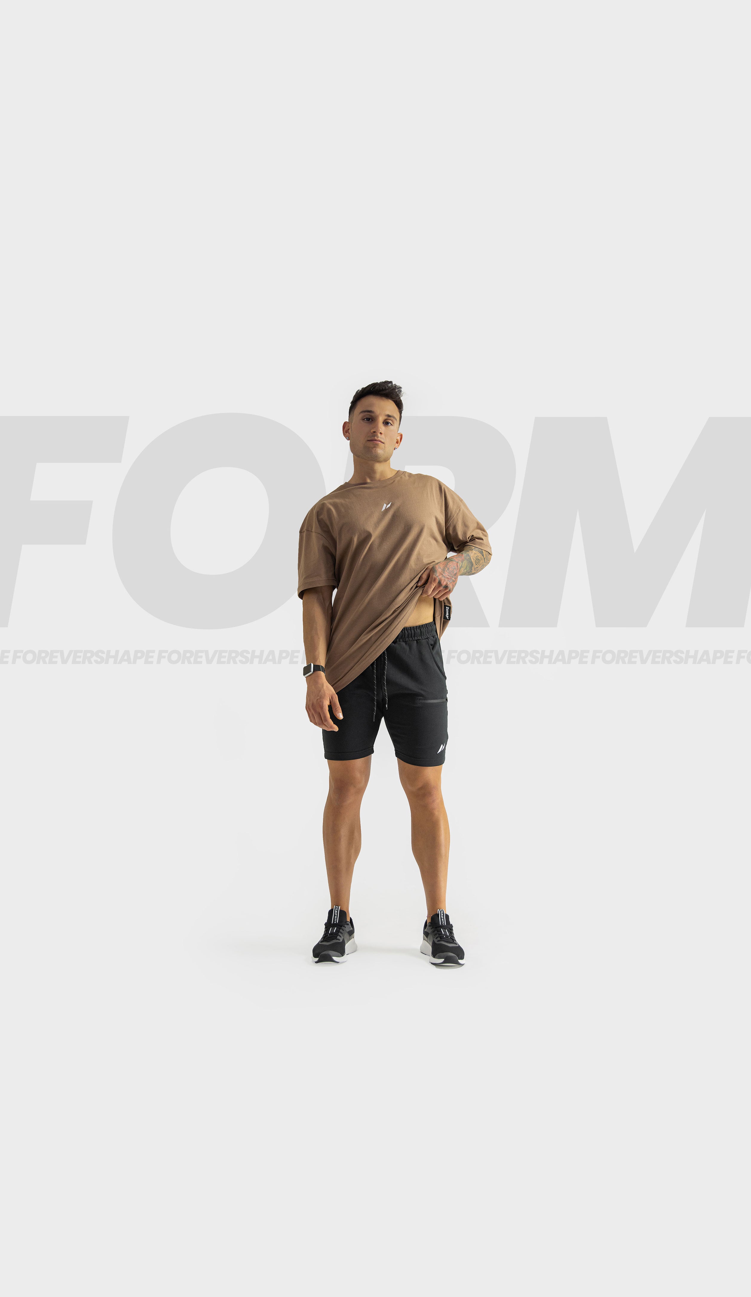 Men's Tapered Shorts by Zuva | Slim-fitting Design
