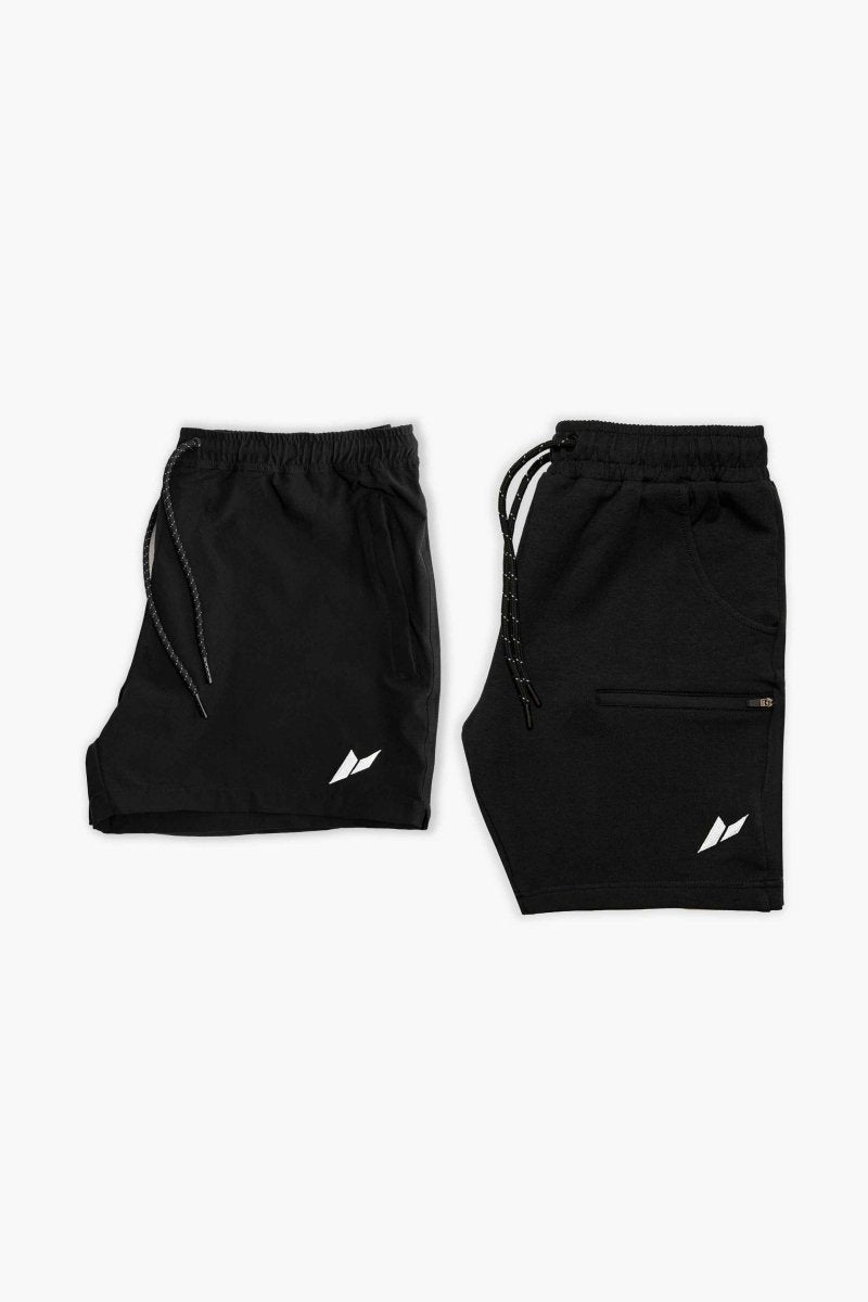 Arc 4 & Tapered Shorts Black Value Pack - Zuva